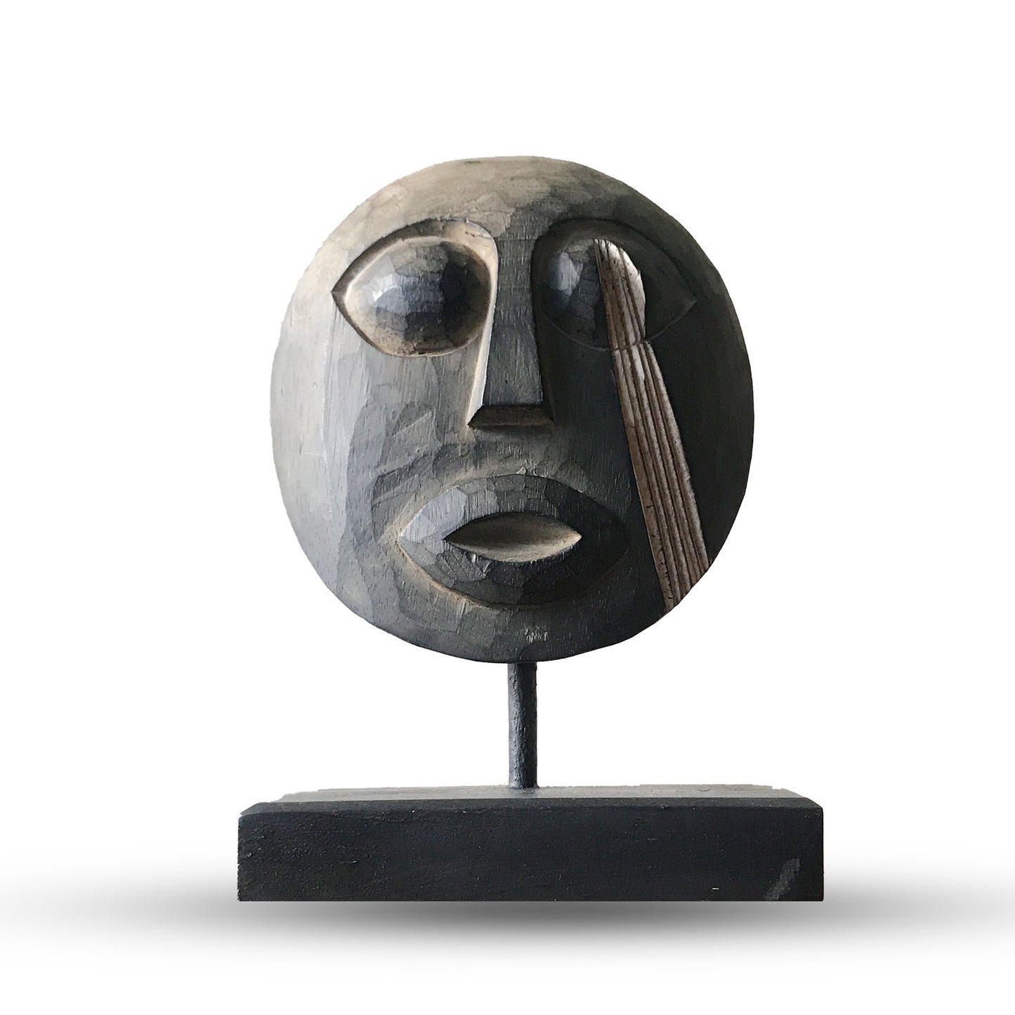Timor Stammes-Dekomasker - Antik 27x20cm