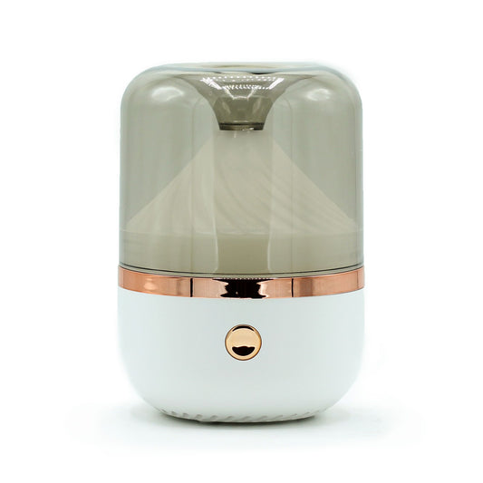 Urbaner Aromadiffusor Weiß & Bronze - USB - Farbwechsel