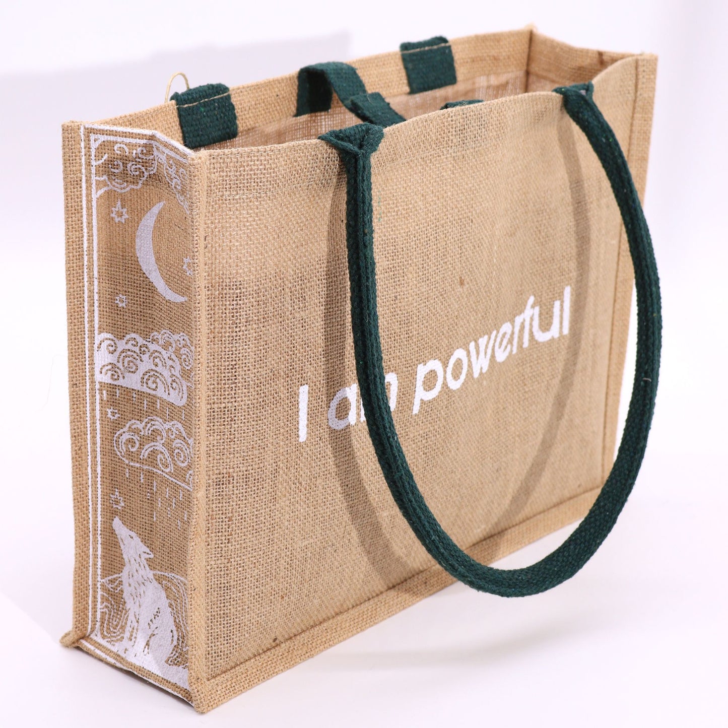 Hop Hare Jute Big Bag - Ich bin stark