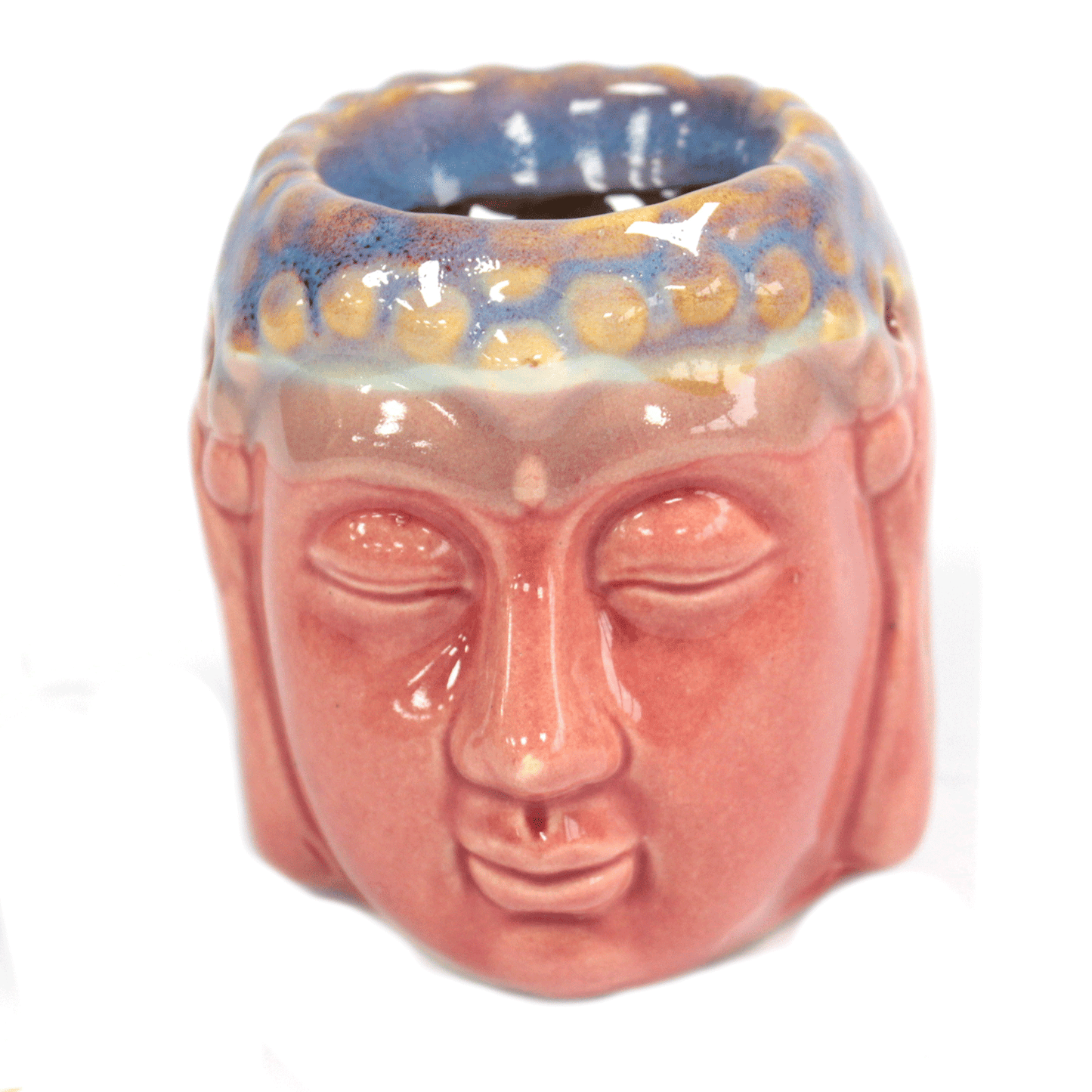 Boeddha Oliebrander - Roze & Turquoise