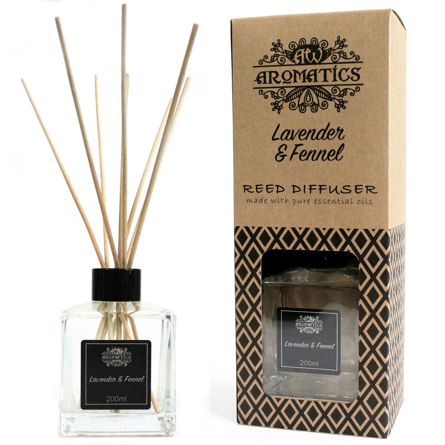 200ml Lavendel & Fenchel ätherisches Öl-Diffuser