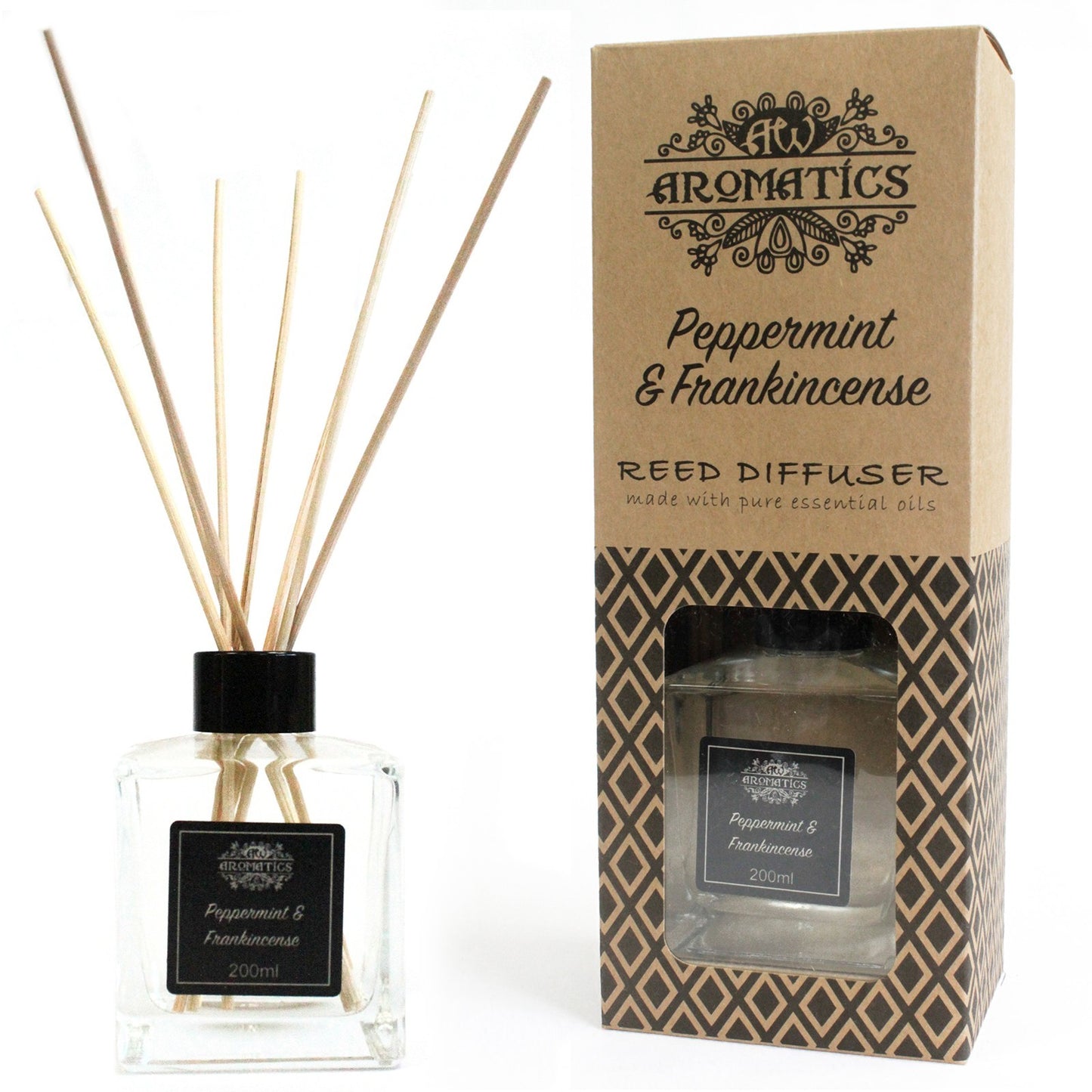 200ml Pfefferminze & Weihrauch ätherisches Öl-Diffuser