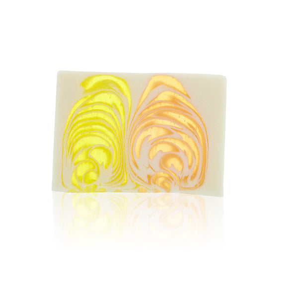 Handgemaakte zeep - Sinaasappel & Gember - Plak 100g