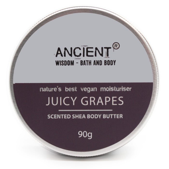 Geparfumeerde Shea Lichaamsboter 90g - Sappige Druiven