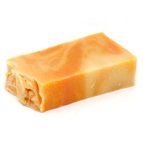 Orange - Olivenöl Seifenstück