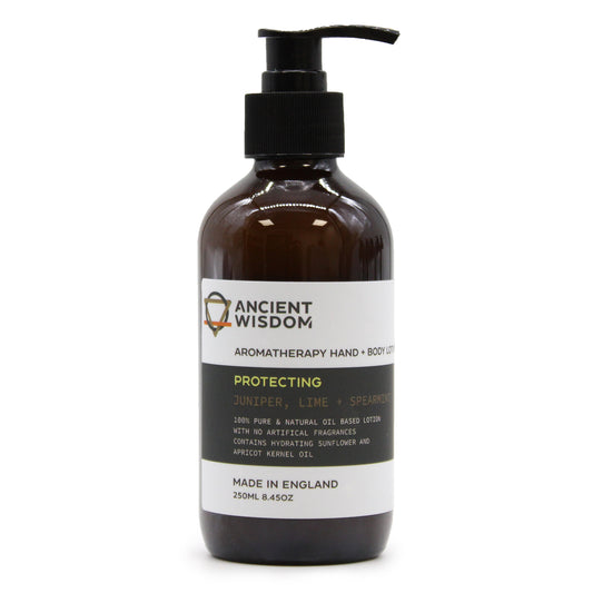 Wacholder, Limette & Pfefferminze Hand- und Körpercreme 250ml