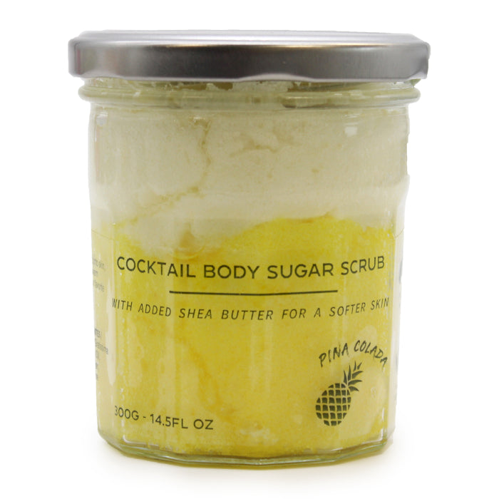 Geparfumeerde Suiker Lichaams Scrub - Piña Colada 300g
