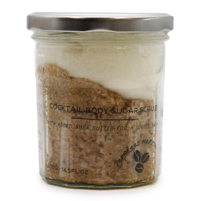 Geparfumeerde Suiker Lichaams Scrub - Espresso Martini 300g