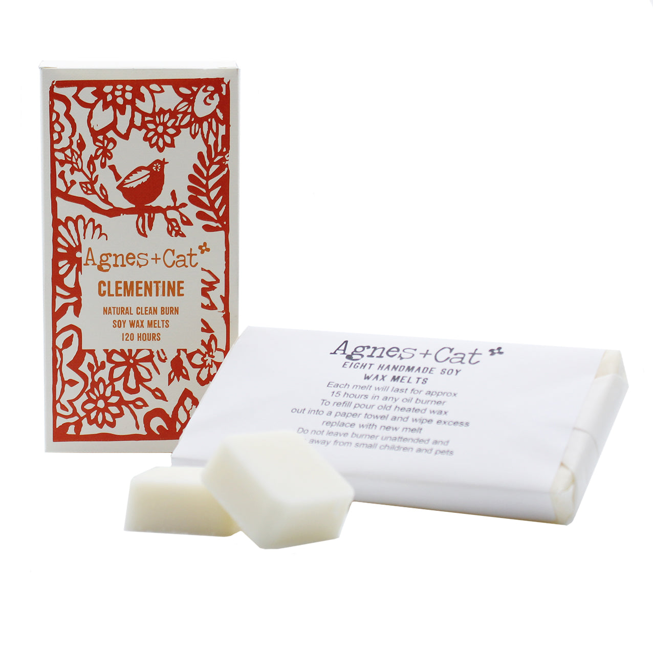 Doos met 8 Wax Smeltjes - Clementine