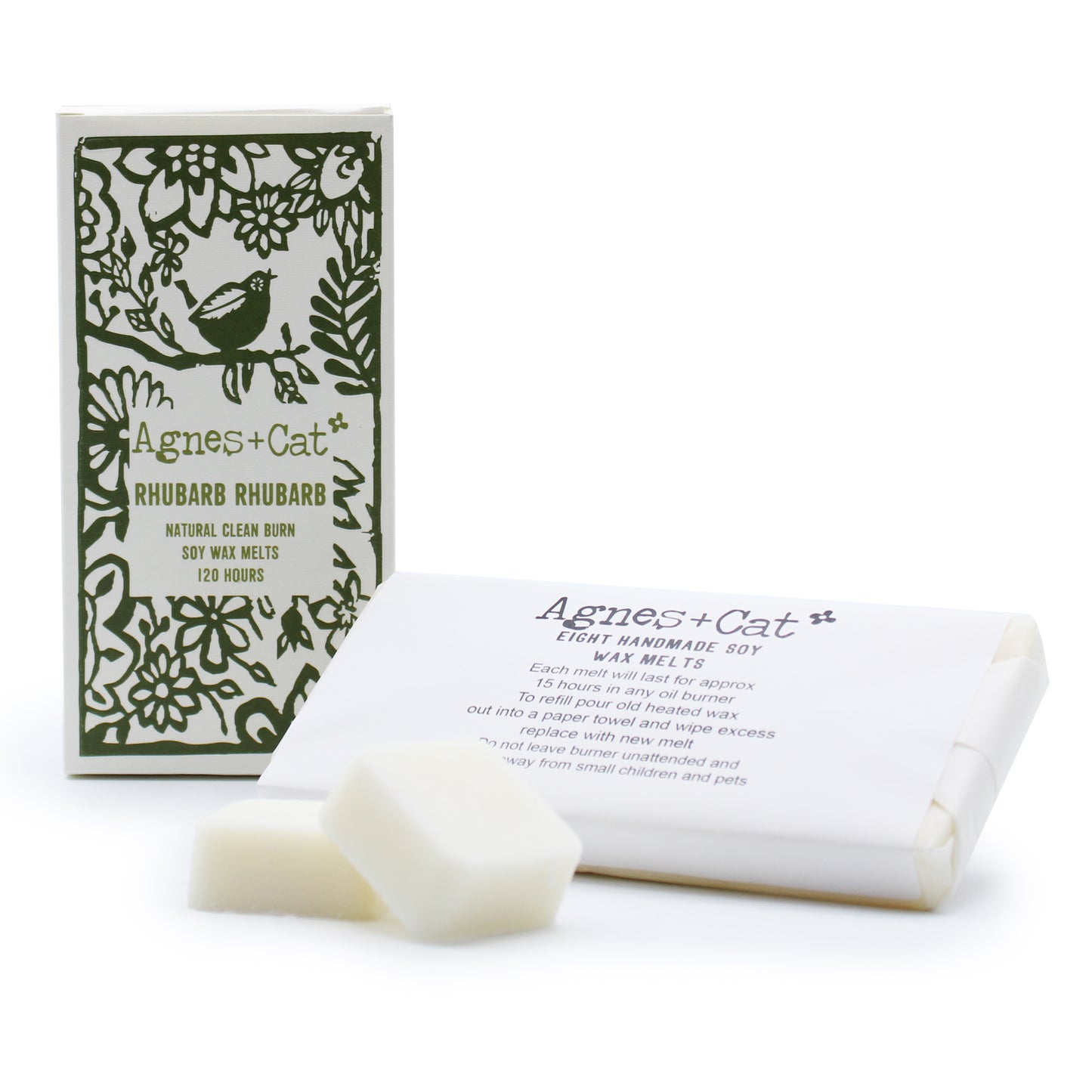 Doos met 8 Wax Smeltjes - Rhabarber Rhabarber
