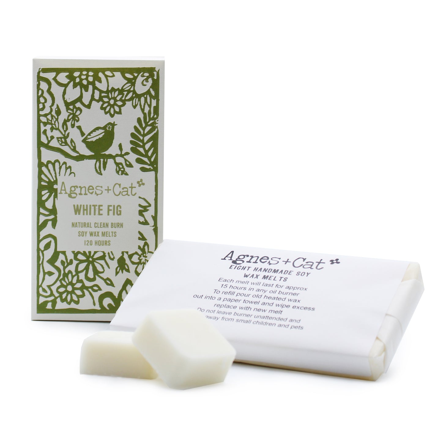 Doos van 8 Wax Smeltjes - Witte Vijg