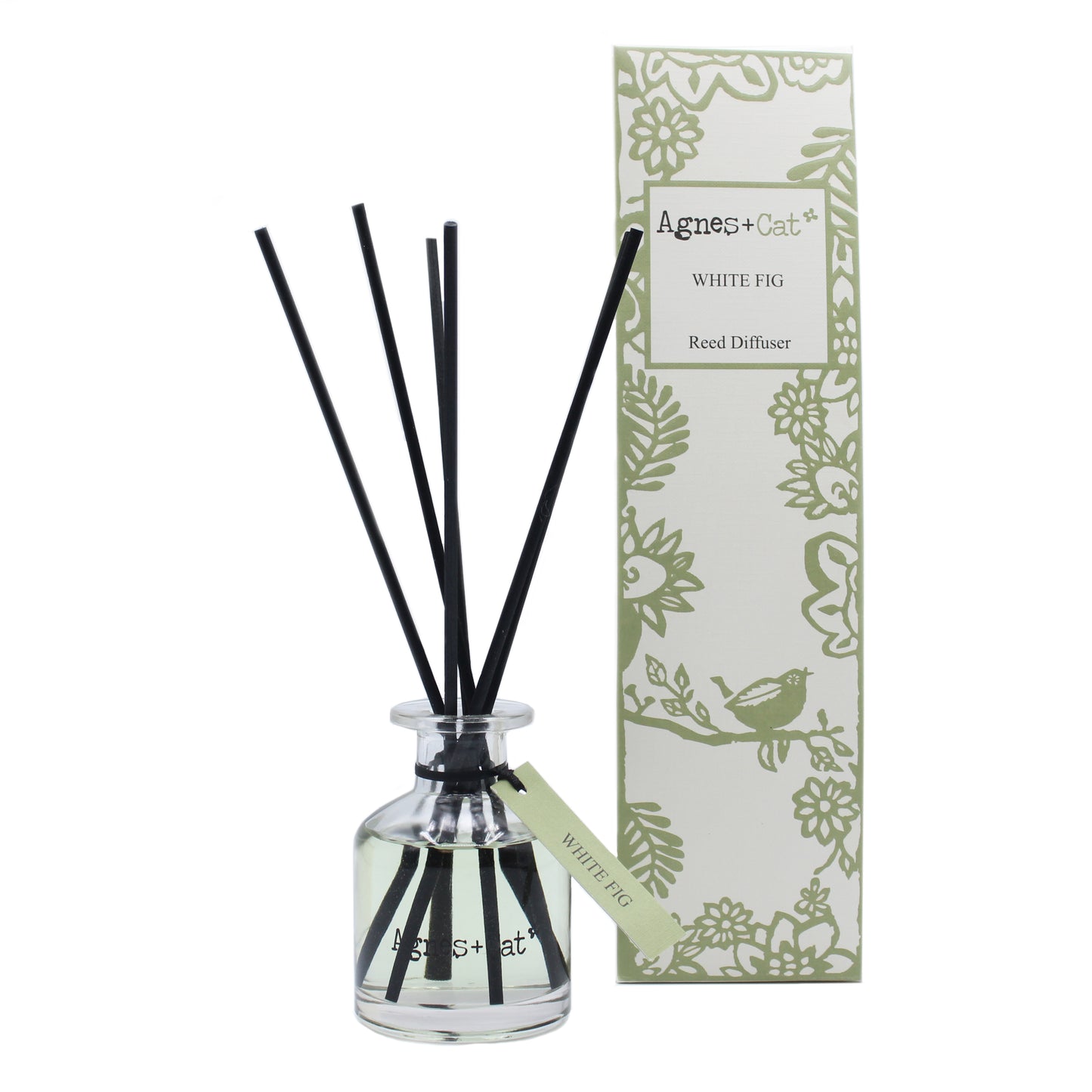 Schachtel mit 140ml Ried-Diffusor - Weiße Feige