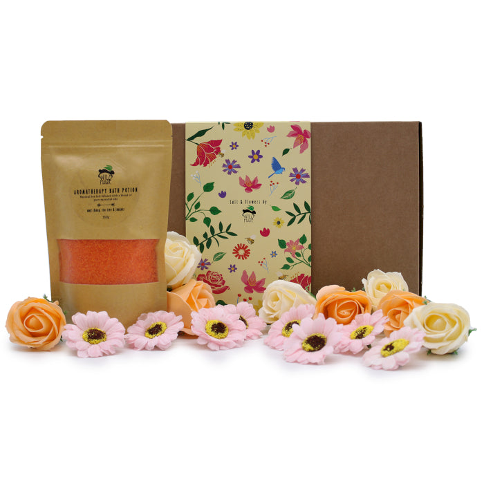 Wild Hare Zout & Bloemen Set - Totale Ontgifting