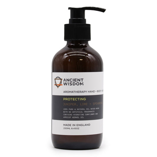 Jeneverbes, Limoen & Munt Hand & Lichaamswas 250ml