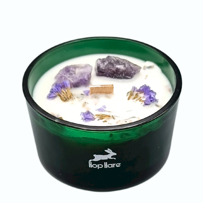 Hop Hare Crystal Magic Bloemkaars - De Maan