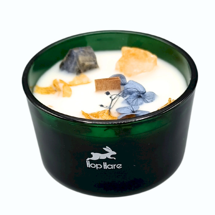 Hop Hare Crystal Magic Bloemkaars - De Zon