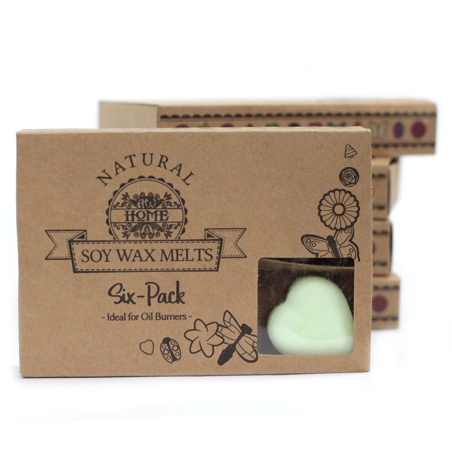 Cadeau Set van 6 Wax Smeltjes - Appel Specerijen