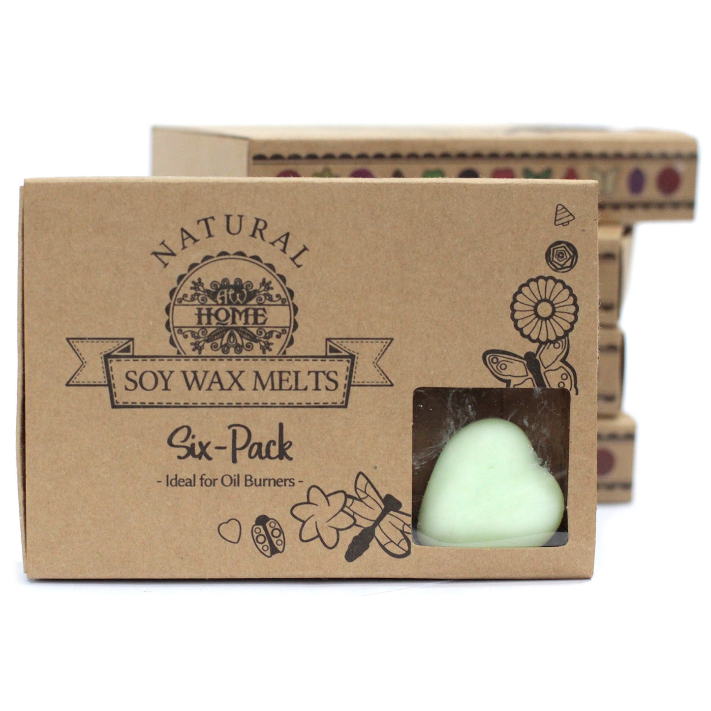 Cadeau Set van 6 Wax Smeltjes - Watermeloen Fresh