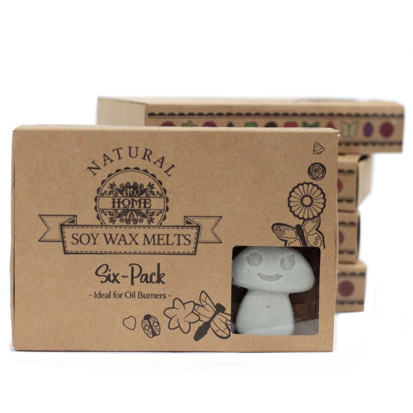 Gift Set van 6 Wax Melts - Donker Patchouli