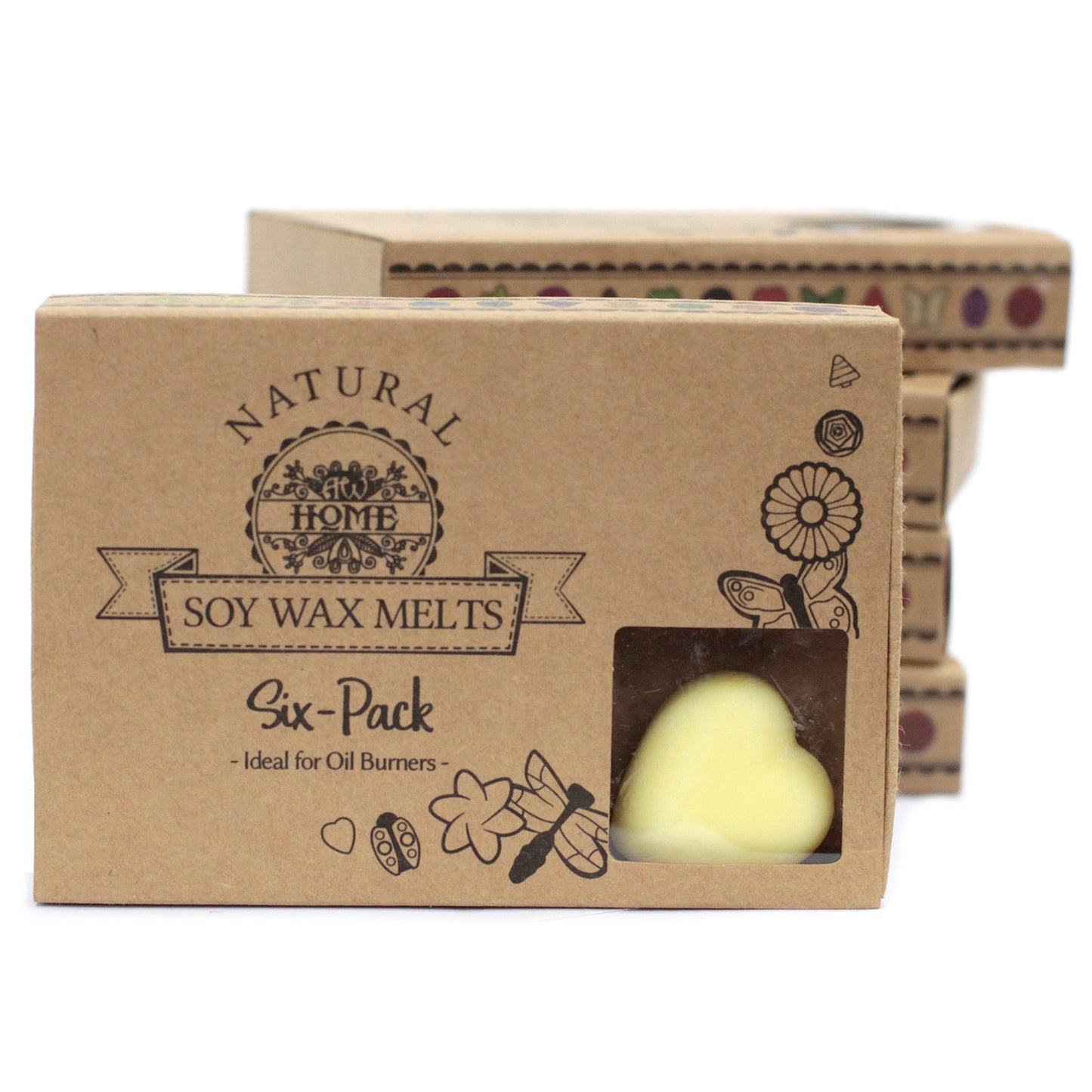 Cadeauset van 6 Wax Smeltjes - Brandy Boter