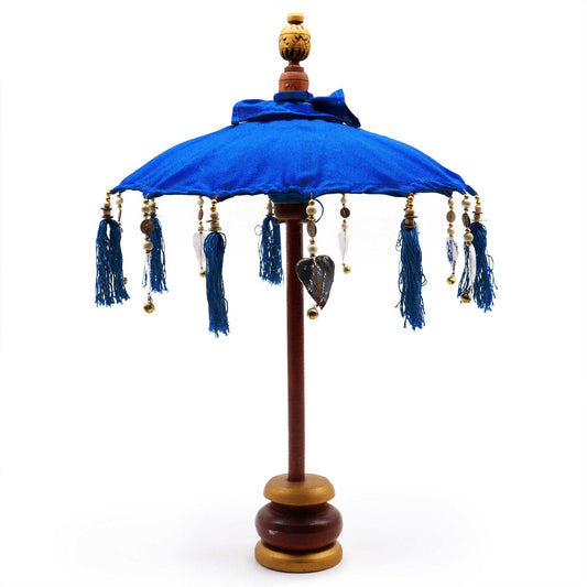 Blauwe Bali Tafelparasol