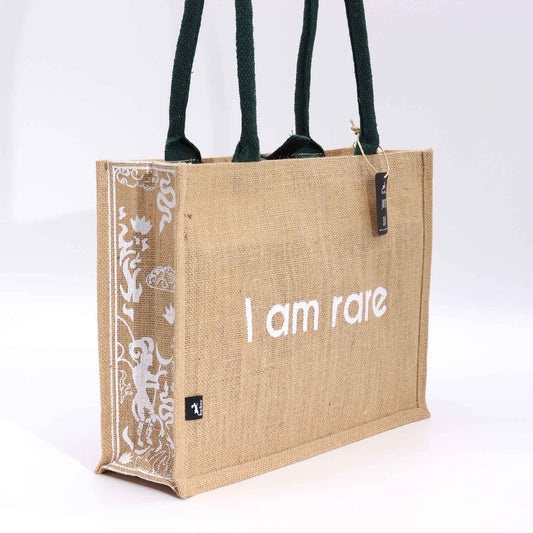 Hop Hare Jute Big Bag - Ich bin selten