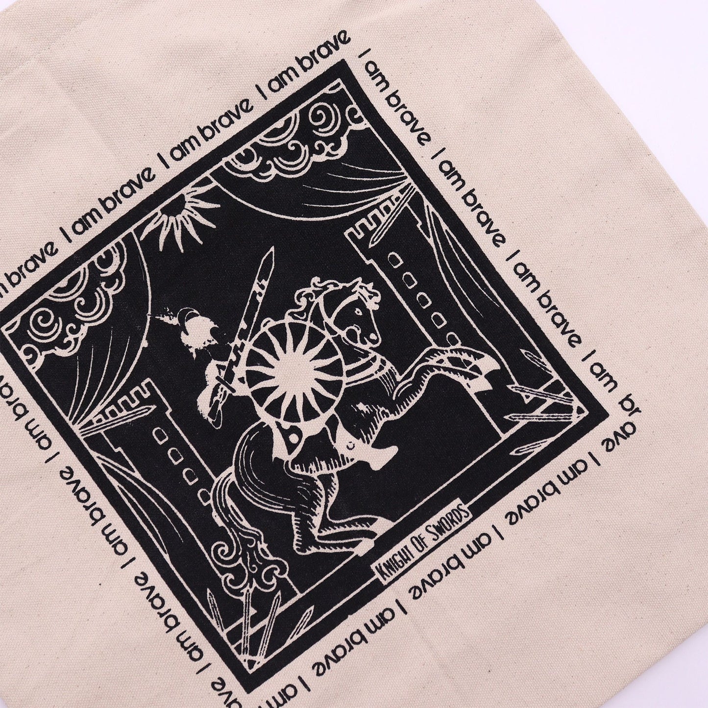 Hop Hare Tote Bag - Ich bin mutig - Baumwollcanvas