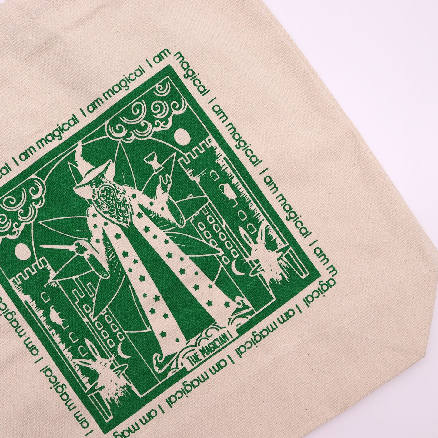 Hop Hare Tote Bag - Ich bin magisch - Baumwollcanvas