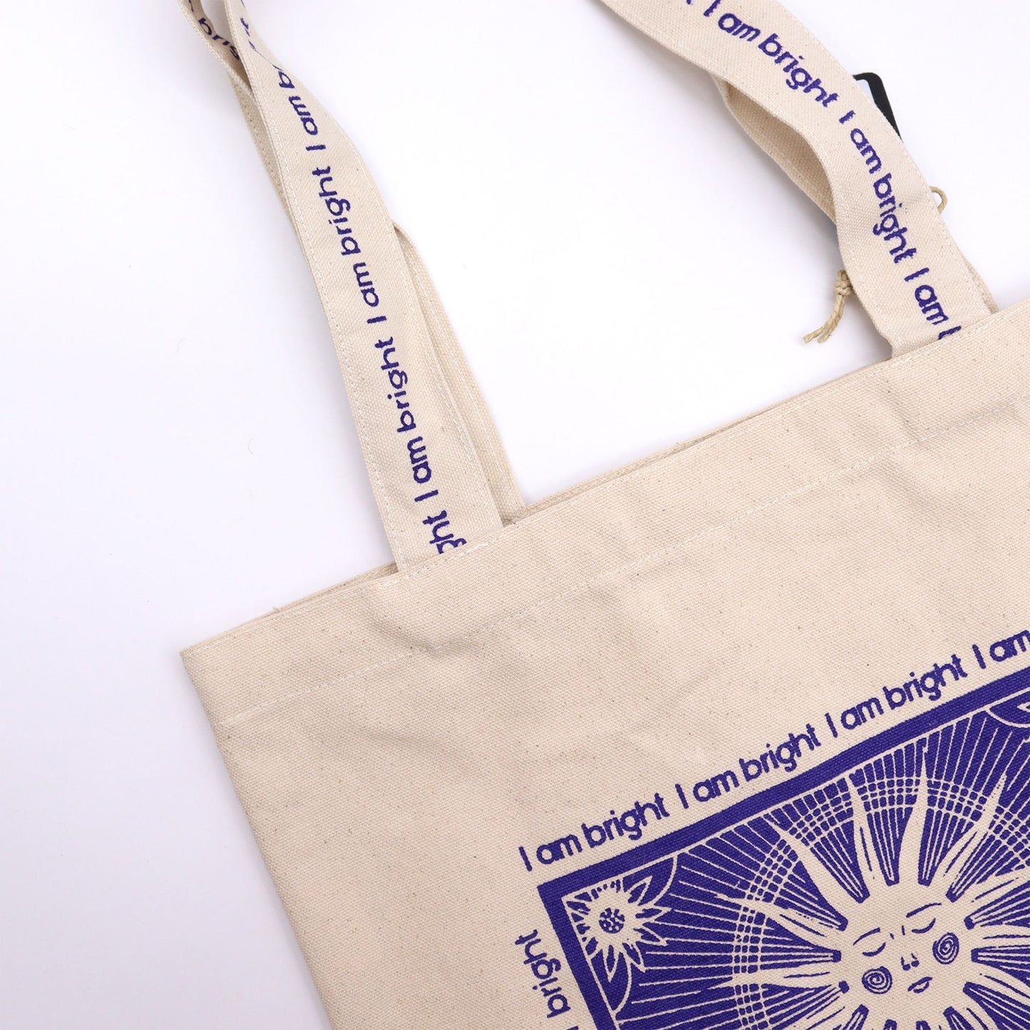 Hop Hare Tote Bag - Ich bin hell - Baumwollcanvas