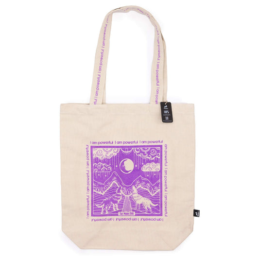 Hop Hare Tote Bag - Ich bin stark - Baumwollcanvas