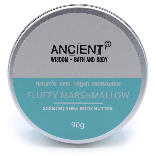 Scented Shea Body Butter 90g - Fluffy Mashmallow