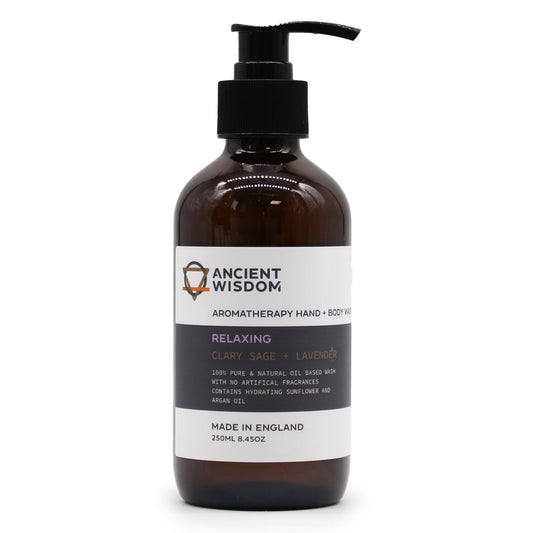 Clary Sage &amp; Lavender Hand- en lichaamswas 250 ml