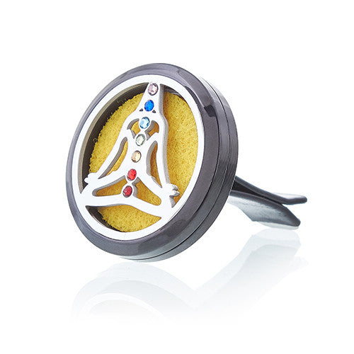 Autoverspreiderset - Tinnen Yoga Chakra - 30 mm